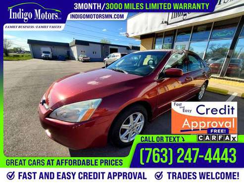2004 Honda Accord EX PRICED TO SELL! - - by dealer for sale in Ramsey , MN