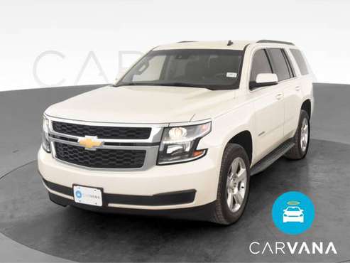 2015 Chevy Chevrolet Tahoe LT Sport Utility 4D suv White - FINANCE -... for sale in Arlington, District Of Columbia