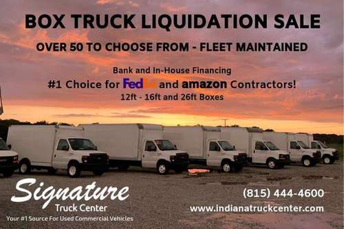 Box Truck Liquidation Sale for sale in Indianapolis, IN