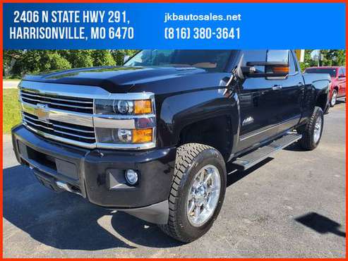 2015Silverado 2500 HD Crew CabHigh Country Pickup 4D 8 ftPickup We Fin for sale in Harrisonville, MO