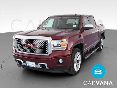 2014 GMC Sierra 1500 Crew Cab Denali Pickup 4D 5 3/4 ft pickup Red -... for sale in Fresh Meadows, NY