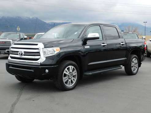 2015 Toyota Tundra PLATINUM Black - - by dealer for sale in American Fork, CO
