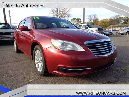 2014 CHRYSLER 200 SERIES, TOURING PACKAGE,AUTOMATIC,V6. GREAT BUY!!... for sale in ECORSE, MI