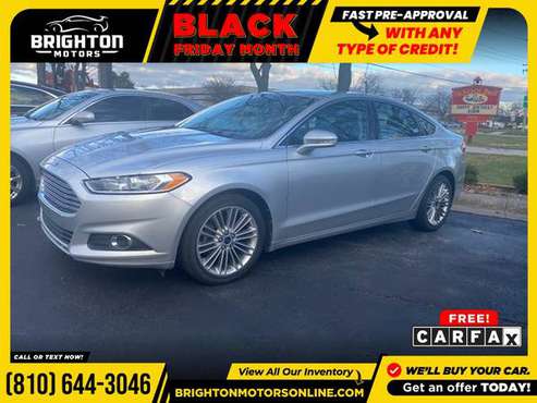 2013 Ford Fusion SE FOR ONLY $157/mo! - cars & trucks - by dealer -... for sale in Brighton, MI