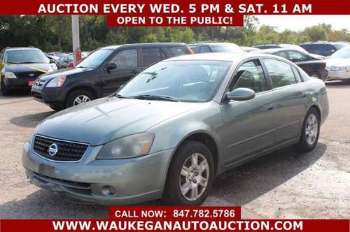 2006 *NISSAN* *ALTIMA* GAS SAVER 2.5L I4 ALLOY GOOD TIRES CD 162805 for sale in WAUKEGAN, WI