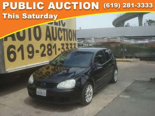 2008 Volkswagen Rabbit Public Auction Opening Bid for sale in Mission Valley, CA