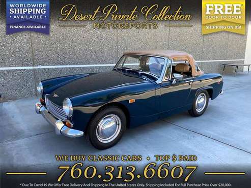 1969 Austin Healey Sprite Convertible Convertible CLOSE-OUT PRICING for sale in Palm Desert , CA
