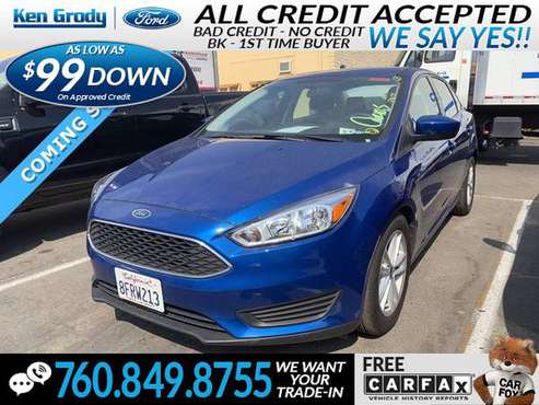 2018 Ford Focus SE - cars & trucks - by dealer - vehicle automotive... for sale in Carlsbad, CA