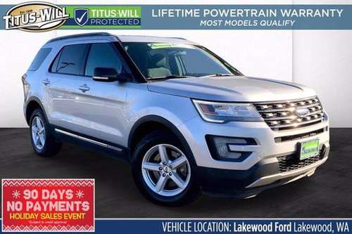 2017 Ford Explorer 4x4 4WD XLT SUV - cars & trucks - by dealer -... for sale in Lakewood, WA
