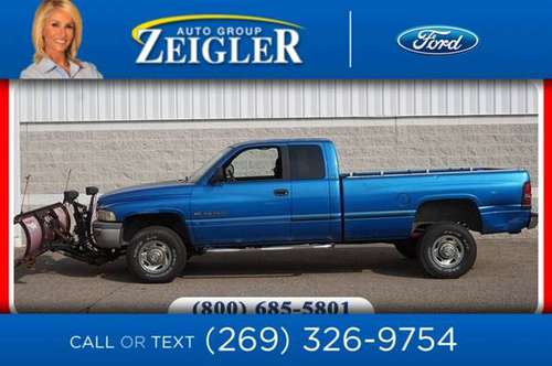 *1999* *Dodge* *Ram 2500* *Laramie SLT* - cars & trucks - by dealer... for sale in Plainwell, IN
