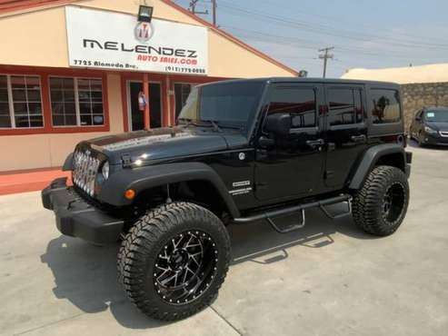 2013 Jeep Wrangler Unlimited 4WD 4dr Sport - cars & trucks - by... for sale in El Paso, NM