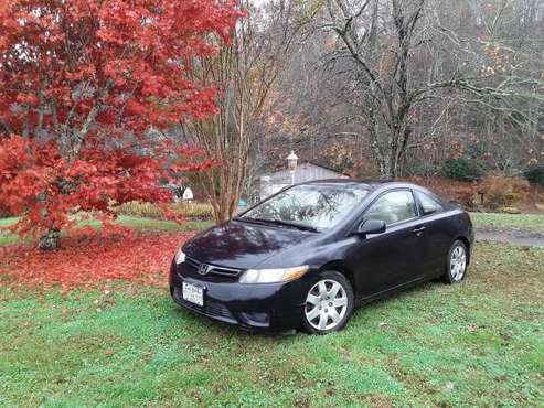 2006 Honda Civic Coupe - cars & trucks - by owner - vehicle... for sale in Fairview, NC