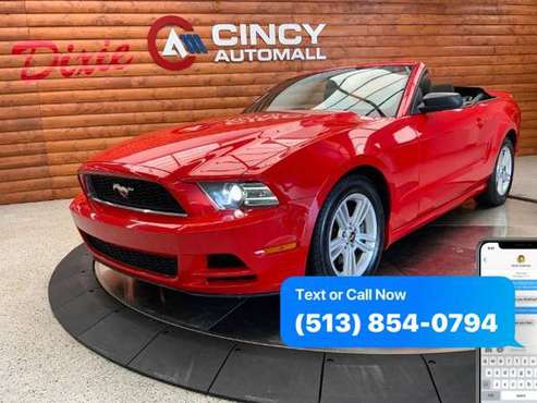 2014 Ford Mustang V6 Convertible - Special Finance Available - cars... for sale in Fairfield, OH