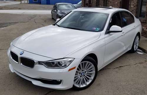2013 BMW 328i X-drive - All Wheel Drive Pearl White Low Miles Sport for sale in New Castle, PA