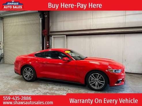 2015 Ford Mustang 2dr Fastback EcoBoost - - by dealer for sale in Madera, CA