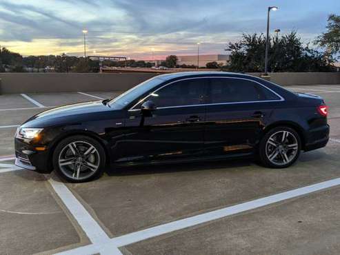 2018 Audi A4 Premium Plus Black on Black 2.0T Quattro Manual - cars... for sale in Addison, TX