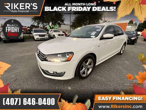 $146/mo - 2015 Volkswagen Passat 1.8T Limited Edition - 100... for sale in Kissimmee, FL