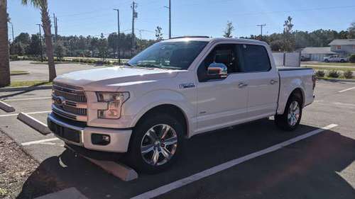 2015 F150 Platinum - 90k miles - cars & trucks - by owner - vehicle... for sale in Palm Coast, FL