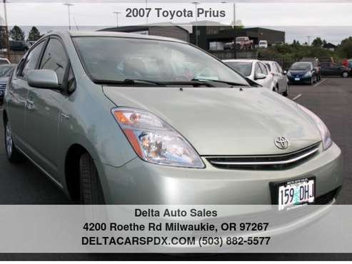 2007 Toyota Prius Pkg 3 Service Record via CARFAX Premium Sound 1... for sale in Milwaukie, OR