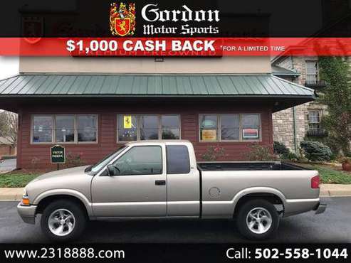 2000 Chevrolet S10 Pickup Ext. Cab 2WD - cars & trucks - by dealer -... for sale in Louisville, KY