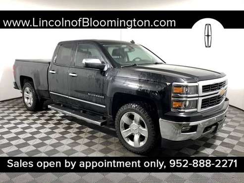 2014 Chevrolet Silverado 1500 Black Sweet deal!!!! - cars & trucks -... for sale in Minneapolis, MN