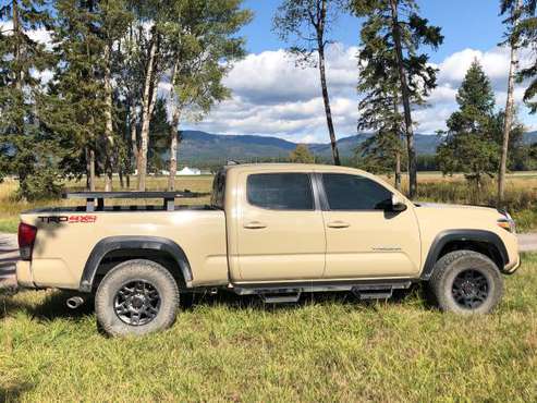 2017 Tacoma trd 4x4 off road + optional camper for sale in Columbia Falls, MT