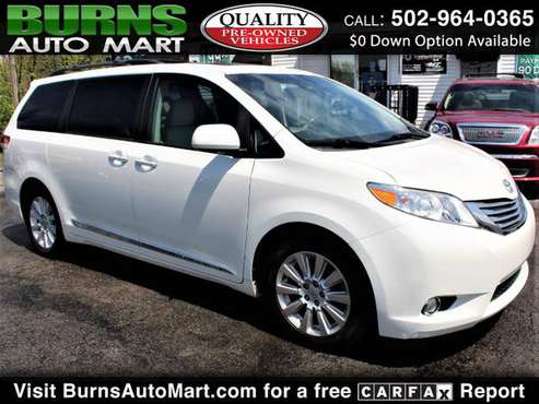 1-Owner 2011 Toyota Sienna XLE V6 7-Pass Van AWD DVD Sunroof - cars for sale in Louisville, KY
