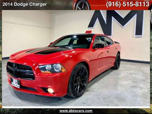 2014 DODGE CHARGER RT RWD - cars & trucks - by dealer - vehicle... for sale in Sacramento , CA