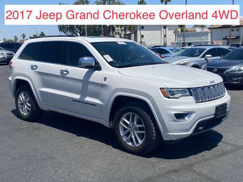 2017 Jeep Grand Cherokee Overland 4WD - - by dealer for sale in Mesa, AZ