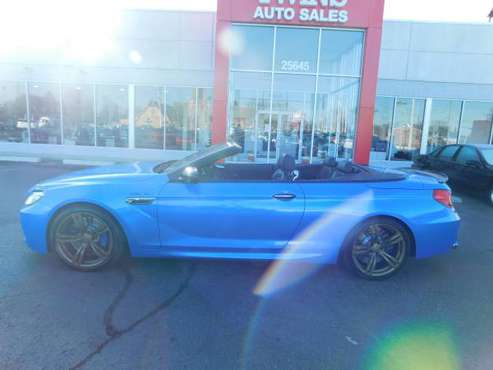 2014 BMW M6 CONVERTIBLE **SUPER CLEAN**LOW MILES**FINANCING... for sale in redford, MI