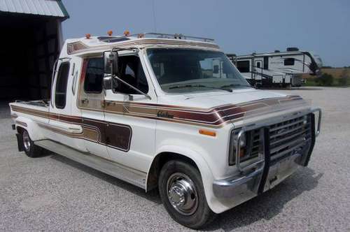 1987 Ford E350 Cabriolet Dually Van/Pickup - cars & trucks - by... for sale in Quincy, AR