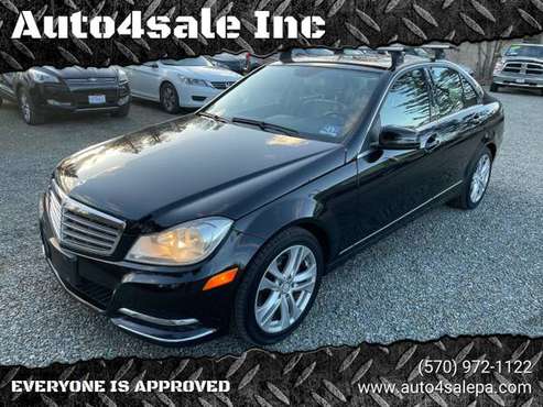 2012 Mercedes-Benz C300 4MATIC AWD, SUNROOF, WARRANTY - cars & for sale in Mount Pocono, PA