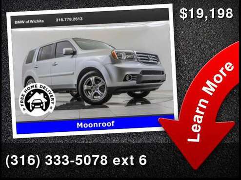2013 Honda Pilot EX-L - cars & trucks - by dealer - vehicle... for sale in Wichita, OK
