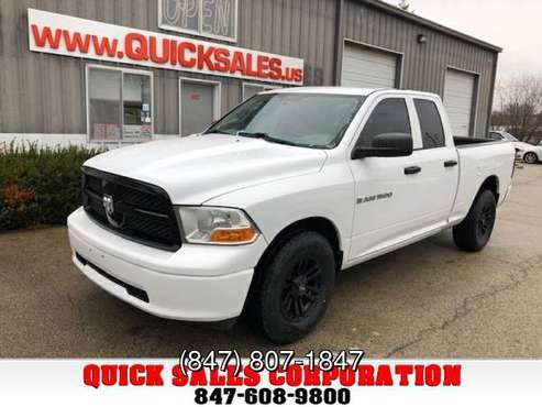 2012 Ram 1500 4WD Quad Cab 140.5" ST 4 New Tires! Leather! Financing... for sale in Elgin, IL