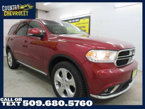 2015 Dodge Durango Limited All Wheel Drive ONE OWNER - cars & for sale in COLVILLE, WA