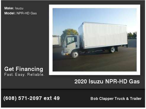 2020 Isuzu NPR-HD Gas - cars & trucks - by dealer - vehicle... for sale in Janesville, WI