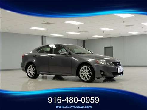 2012 Lexus IS 250 4 Door Leather Well Maintained Clean Carfax for sale in Sacramento , CA