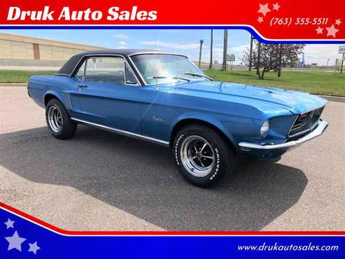 1968 Ford Mustang Coupe 289 V8 - - by dealer for sale in Ramsey , MN