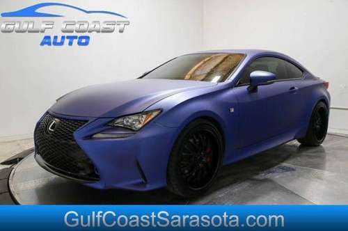 2015 Lexus RC 350 F-SPORT LEATHER LOW MILES WRAP RUNS GREAT - cars & for sale in Sarasota, FL