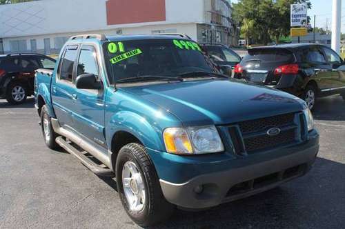 2001 Ford Explorer Sport Trac Teal Sweet deal!!!! for sale in PORT RICHEY, FL