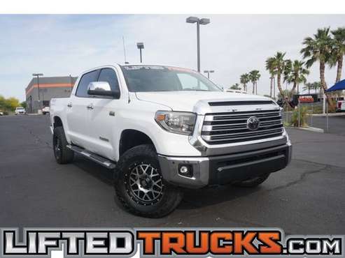 2018 Toyota Tundra LIMITED CREWMAX 5 5 BED 4x4 Passeng - Lifted for sale in Glendale, AZ