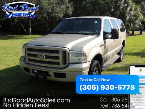 2005 Ford Excursion 137 WB 6.0L Limited 4WD CALL / TEXT (305) for sale in Miami, FL