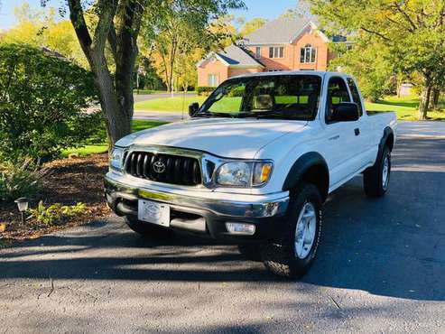2002 Toyota Tacoma 4wd Manual V6 Extra Clean - cars & trucks - by... for sale in Lincolnshire, IL