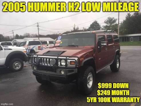 2005 HUMMER H2*LOW MILEAGE* - cars & trucks - by dealer - vehicle... for sale in Rowley, MA