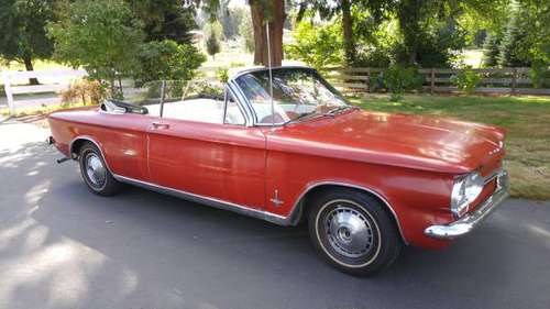 1964 Corvair Monza Convertible for sale in Snohomish, WA