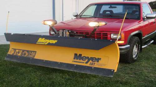 1991 Chevrolet Stepside With Meyers Plow - cars & trucks - by owner... for sale in Henning, MN