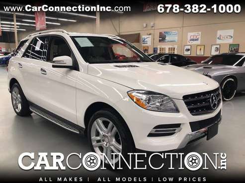 2014 Mercedes-Benz M-Class ML350 4MATIC White low miles!!! - cars &... for sale in Tucker, GA