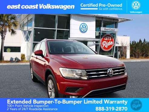 2018 Volkswagen Tiguan CARDINAL RED *Priced to Go!* - cars & trucks... for sale in Myrtle Beach, SC