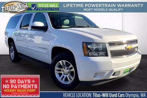 2014 Chevrolet Suburban 4x4 4WD Chevy LT SUV - cars & trucks - by... for sale in Olympia, WA