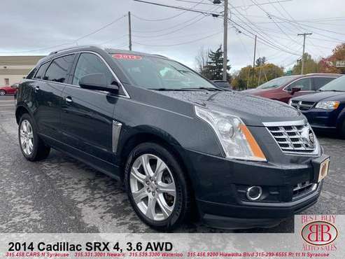 2014 CADILLAC SRX4! LEATHER! TOUCH SCREEN! PANO SUNROOF! BACKUP... for sale in N SYRACUSE, NY